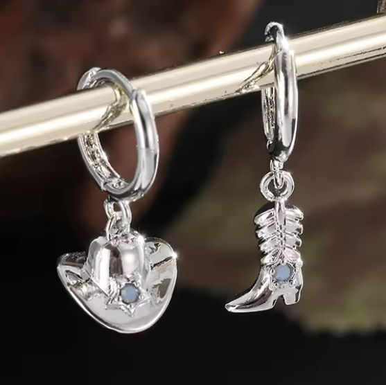 Aretes Cowboy Set